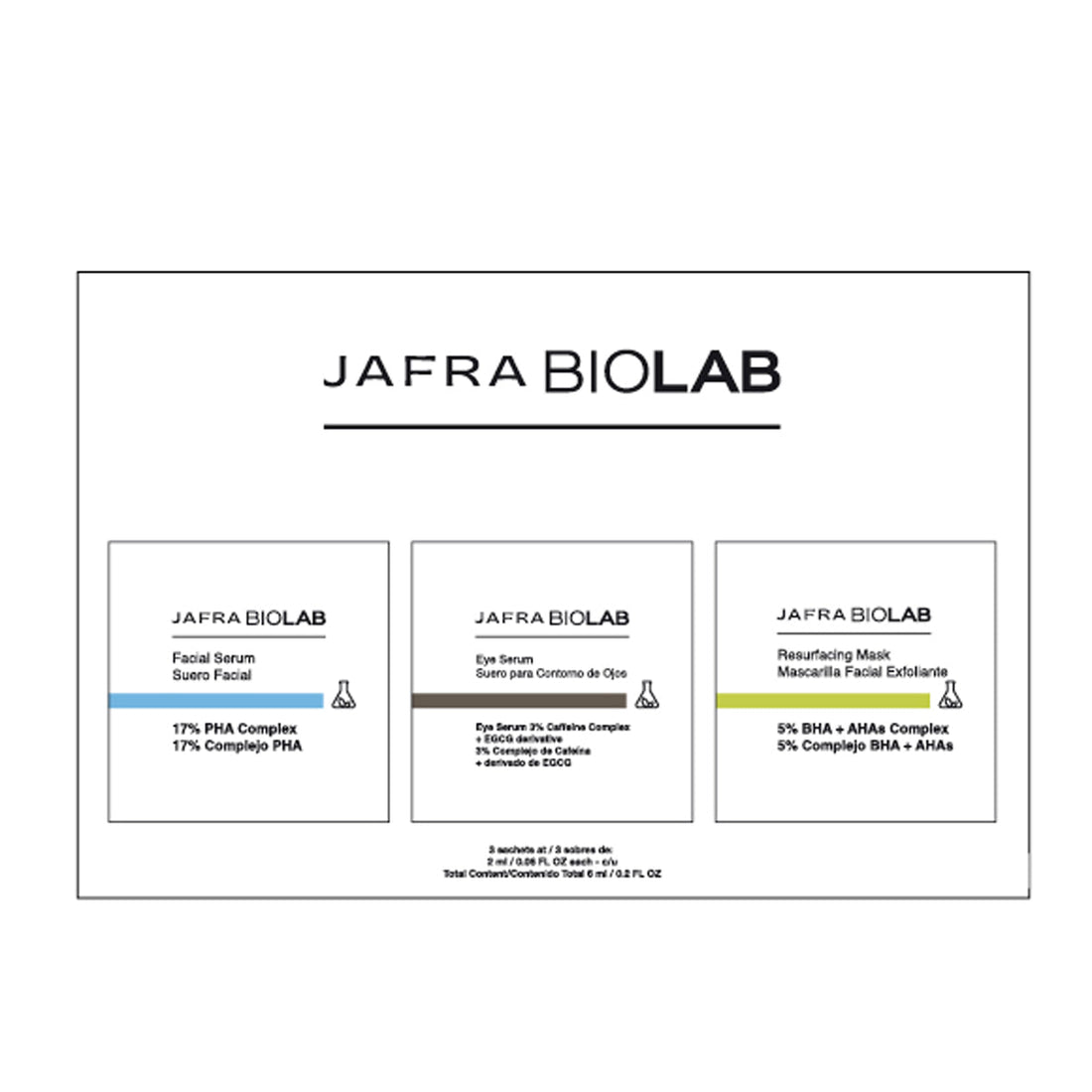 JAFRA BioLab Sample Sachets - Non-Retail