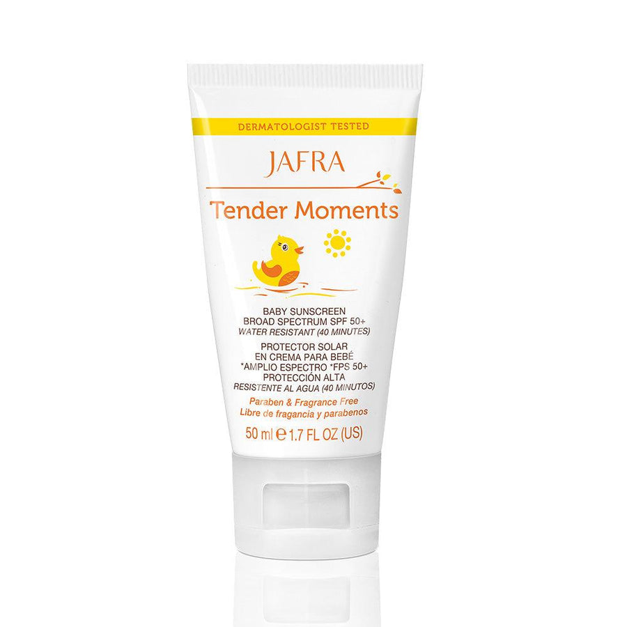 Tender Moments Baby Sunscreen Broad Spectrum SPF 50+ - Jafra Cosmetics International