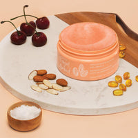 Royal Almond Body Scrub - Sweet Almond Blossoms - Jafra Cosmetics International