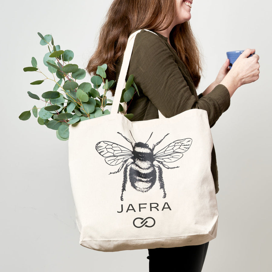 Canvas Bee Tote